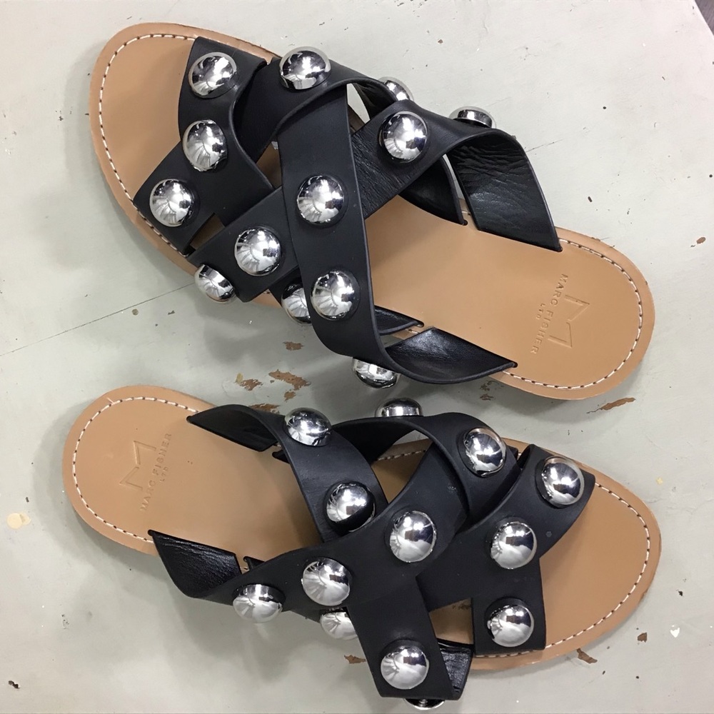 Marc Fisher Raidan Studded Slide